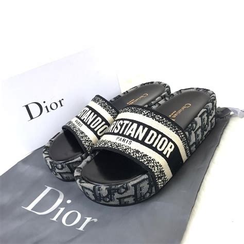 dior sliders women|christian Dior wedges.